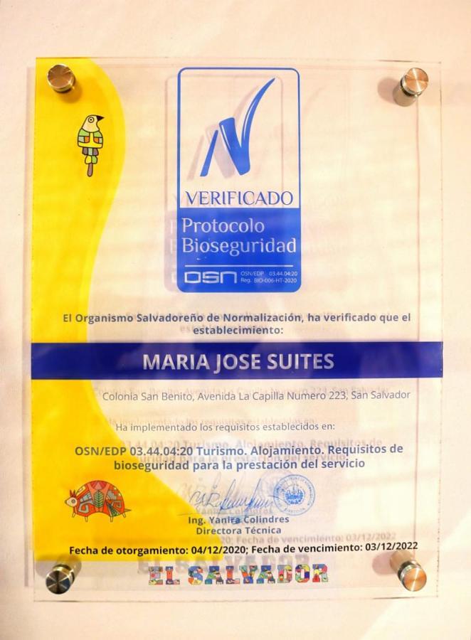 María José Suites San Salvador Exterior foto